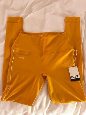 Set Active Club Set Formcloud Cloud Pipe Leggings - Orange Soda (S)